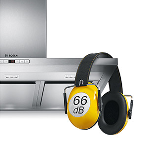 Die L&auml;rmabzugshaube.