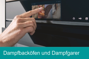 Siemens studioLine Dampfbacköfen und Dampfgarer