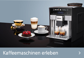 Siemens Kaffeemaschinen erleben