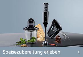 Siemens Küchenmaschinen erleben