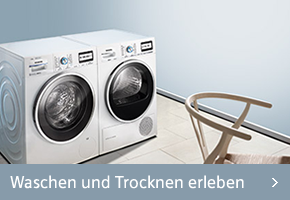 Siemens Waschen und Trocknen erleben
