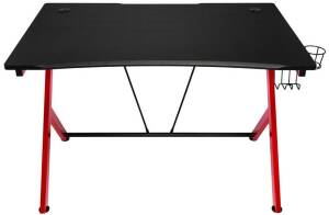 NITRO CONCEPTS D12 Gaming Desk schwarz/rot