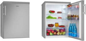 Amica VKS 351 115 E 85 x 60 cm edelstahl 155 L Inhalt LED-Beleuchtung Edelstahloptik