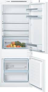 Bosch KIV 67 VSF0  LowFrost 144.6 x 54.1 cm Schlepptür weiß Einbaukühlgefrierkombination