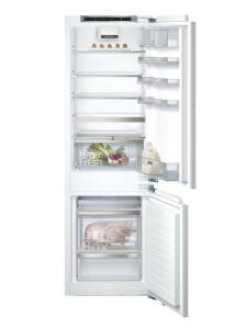 Siemens KI 86 NAF F0 iQ500 NoFrost 177.2 x 55.8 cm Festtür weiß Einbau-Kühl-GefrierKombination