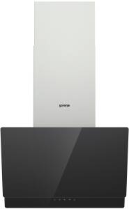 Gorenje WHI 649 EXBG  60 cm Kaminhaube Edelstahl Glas schwarz