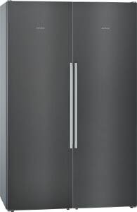 Siemens KA 95 NAXEP  NoFrost 186 x 120 cm black steel .Versandkosten inklusive .2-Mann-Service