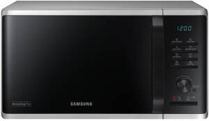 Samsung MG 23K 3515 AS Grill 23 Liter Keramik-Emaille-Innenraum QuickDefrost Warmhalte silber