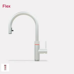 QUOOKER Pro 3-VAQ    3XRVS Flex Voll-Edelstahl