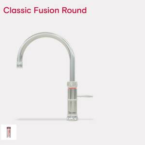 QUOOKER Classic Fusion Round PRO3-VAQ verchromt glänzend 3CFRCHR