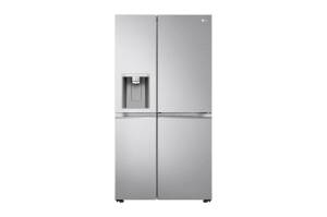 LG GSJV 71 MBLE 635L NoFrost 179 x 91.3 cm silber Crushed Ice und Wasserspender Wassertank 4L