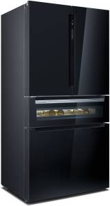 Siemens KF 96 RSBEA NoFrost 183 x 90.6 cm schwarz