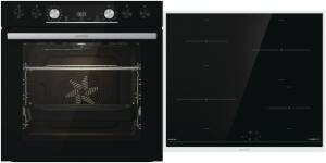 Gorenje Black Set 4 Induktion Herdset BCIX6737E05BG + ID640X