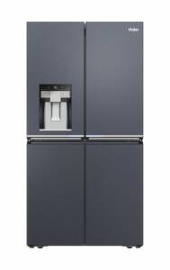 Haier HCR 7918 EIMB mit Festwasseranschluss schwarz Edelstahl