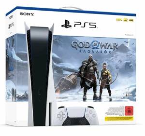SONY PlayStation 5 (mit Laufwerk) Bundle inkl. God of War: Ragnarök