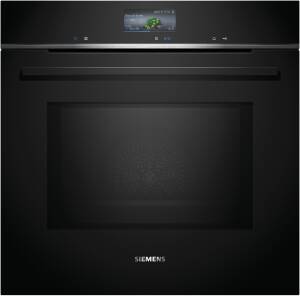 Siemens HM 776 GKB 1 mit Mikrowellenfunktion 60 X 60 cm schwarz/edelstahl