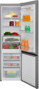 Amica KGCN 388 130 E NoFrost 180 x 59 cm edelstahloptik