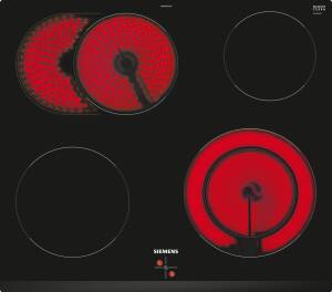 Siemens EA631GNA1E, Elektro-Kochfeld 60 cm herdgesteuert