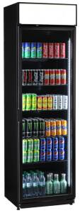 KBS FLK 365 Glastürkühlschrank schwarz