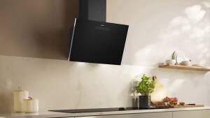 Neff D63IDK1S0, Wandesse 60 cm Klarglas schwarz bedruckt