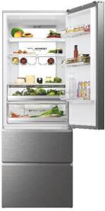 Haier HTR 7720 DNMP NoFrost 206 X 70 cm Platinum Inox