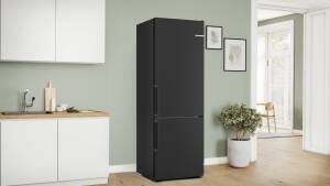 Bosch KGN 49 VXDT NoFrost 203 x 70 CM Edelstahl schwarz