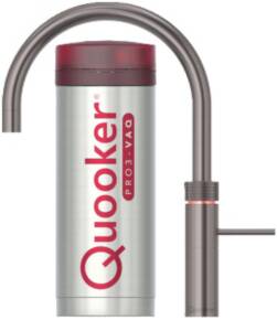QUOOKER Quooker Fusion Round PRO3 Gunmetal 3FRGME - inkl. 7 JAHRE GARANTIE