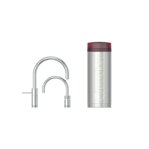 QUOOKER Quooker Nordic Round Twintaps PRO3 verchromt glänzend 3NRCHRTT - inkl. 7 JAHRE GARANTIE