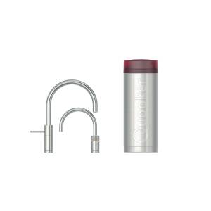 QUOOKER Quooker Nordic Square Twintaps PRO3 Voll-Edelstahl 3NRRVSTT - inkl. 7 JAHRE GARANTIE