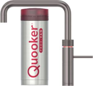 QUOOKER Fusion Square PRO3 Gunmetal 3FSGME - inkl. 7 JAHRE GARANTIE