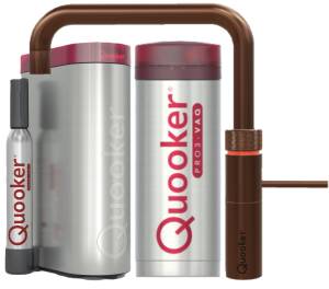 QUOOKER Fusion Square PRO3 & CUBE Kupfer Rosè 3FSRCOCUBE - inkl. 7 JAHRE GARANTIE
