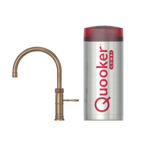 QUOOKER Classic Fusion Round COMBI+ Messing Patina 22+CFRPTN - inkl. 7 JAHRE GARANTIE