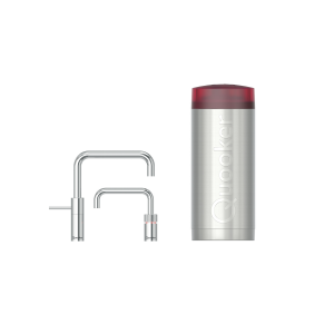 QUOOKER Nordic Square TwinTaps COMBI verchromt glänzend 22NSCHRTT - inkl. 7 JAHRE GARANTIE