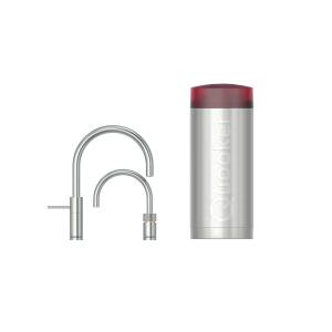 QUOOKER Nordic Round Twintaps COMBI Voll-Edelstahl 22NRRVSTT - inkl. 7 JAHRE GARANTIE