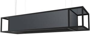 berbel BIH 140 SKF, mit Regal re + li Inselhaube Skyline Frame 1050583