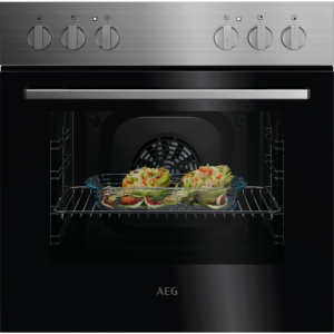 AEG OU5AE10CM Aqua-Reinigungsfunktion Edelstahl mit Antifingerprint