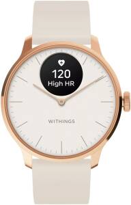 WITHINGS ScanWatch Light (37mm) ros&egrave; gold white