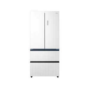 MIDEA MDRF705BIE36 Wei&szlig;e Glasfront
