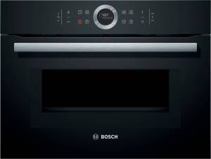 Bosch CMG 633 BB 1 Kompaktbackofen mit Mikrowelle, schwarz