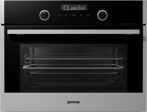 Gorenje - BCM 547 S12X A, Mikrowellenfunktion, Touch Control, 51 lt.,  Edelst., Anti-Finger-Print-Beschichtung