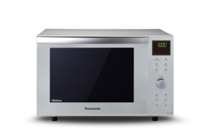 Panasonic - NN-DF 385 MEPG silber Bautiefe 396 mm 1000 W