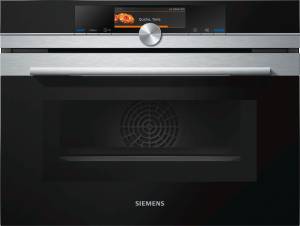 Siemens CM 678 G 4 S 1 Pyrolyse Kompakt-Backofen Mikrowelle 45 cm hoch