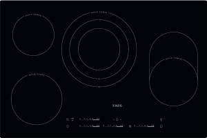 AEG HK 854870 IB 80 cm Autark rahmenlos für flächenbündigen Einbau