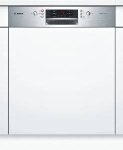 Bosch - SMI 46 MS 03 E A++ 60 cm Integrierbar Edelstahlblende Besteckschublade