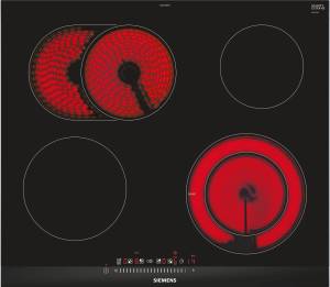 Siemens ET 675 FNP 1 E Glaskeramik 60 cm touchSlider-Bedienung Facetten-Design