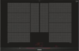 Siemens - EX 875 LYE 3 E Induktion 80 cm Glaskeramik bratSensor varioInduktion Plus Facetten-Design