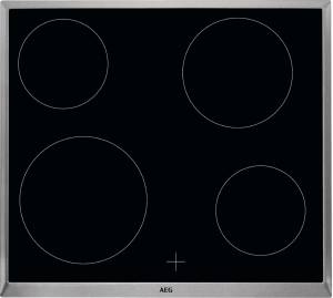 AEG - HE 604002 XB Edelstahlrahmen 60 cm Herdgebundenes Kochfeld