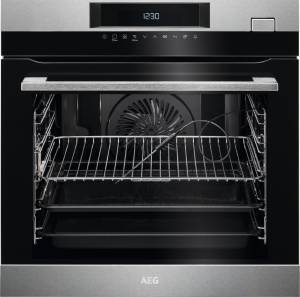 AEG - BSK 786  A+ Backofenset Multi-Dampfgarer Autark Induktionskochfeld 80 cm Edelstahlrahmen