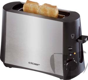 Cloer - 3890 Toaster 1 Scheibe Edelstahl