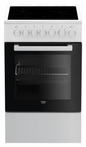 Beko - FSM 57100 GW  EEK: A 50 cm Glaskeramik wei